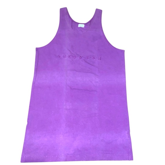 Guess USA Violet Sleeveless Top.  George’s Marciaxd vintage - Picture 1 of 7
